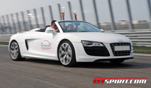 GTspirit Garage Audi R8 V10 Spyder