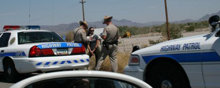 Ashley van Dyke arrested & handcuffed in Arizona