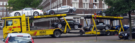 Bugatti Veyron, McLaren SLR 722 Edition, Porsche 997 Turbo Spider, BMW Z8, Bentley Azure & Porsche 996 Turbo