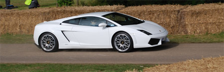 Lamborghini LP560-4 at Goodwood Festival of Speed Hillclimb