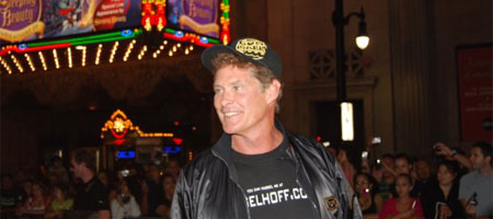 David Hasselhoff in the Gumball 3000