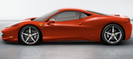 Official Ferrari 458 Italia render