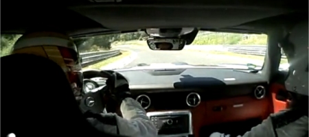 Video Mercedes SLS AMG at Ring