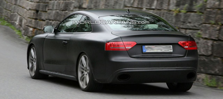 Audi RS5 Spy Shots