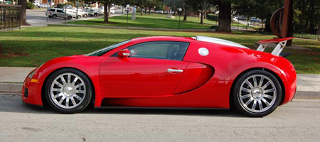 Bugatti Veyron Italian Red