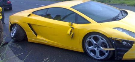 Gallardo Crash - South Africa