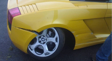 Gallardo Crash - South Africa