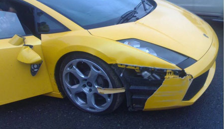 Gallardo Crash - South Africa