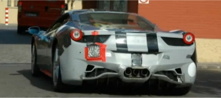 Video Ferrari 458 Italia in action