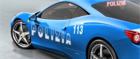 Video Ferrari 458 Italia Polizia