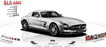 SLS AMG Configurator