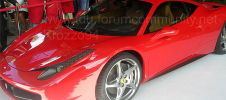 New Ferrari 458 Italia