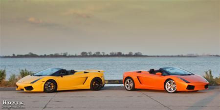 Twin Turbo Heffner Gallardo Spyder & Lamborghini Gallardo Spider