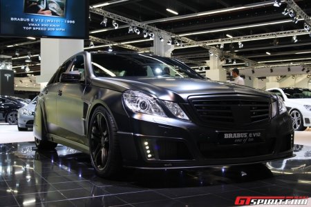 Highlights IAA 2009 Brabus E V12 Black Baron