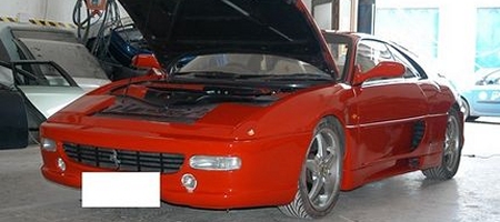 Faked in the UK Ferrari 355 Berlinetta berlinetta