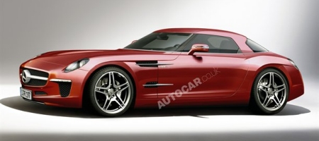 Mercedes Baby SLS AMG Rendering