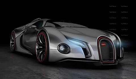 Bugatti Renaissance Rendering