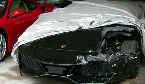 Lamborghini LP670-4 SV Car Crash