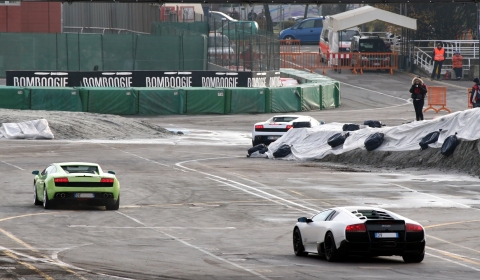 Video Lamborghini on Track at Bologna Motor Show 2009 480x280