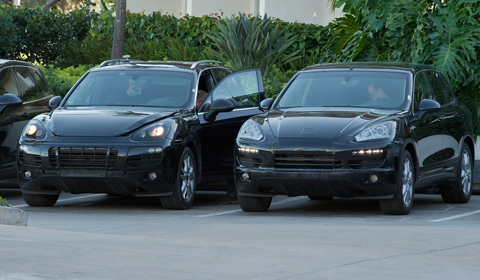 Porsche Cayenne Spyshots