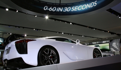 Lexus LF-A a Lot Slower Than Expected 480x280