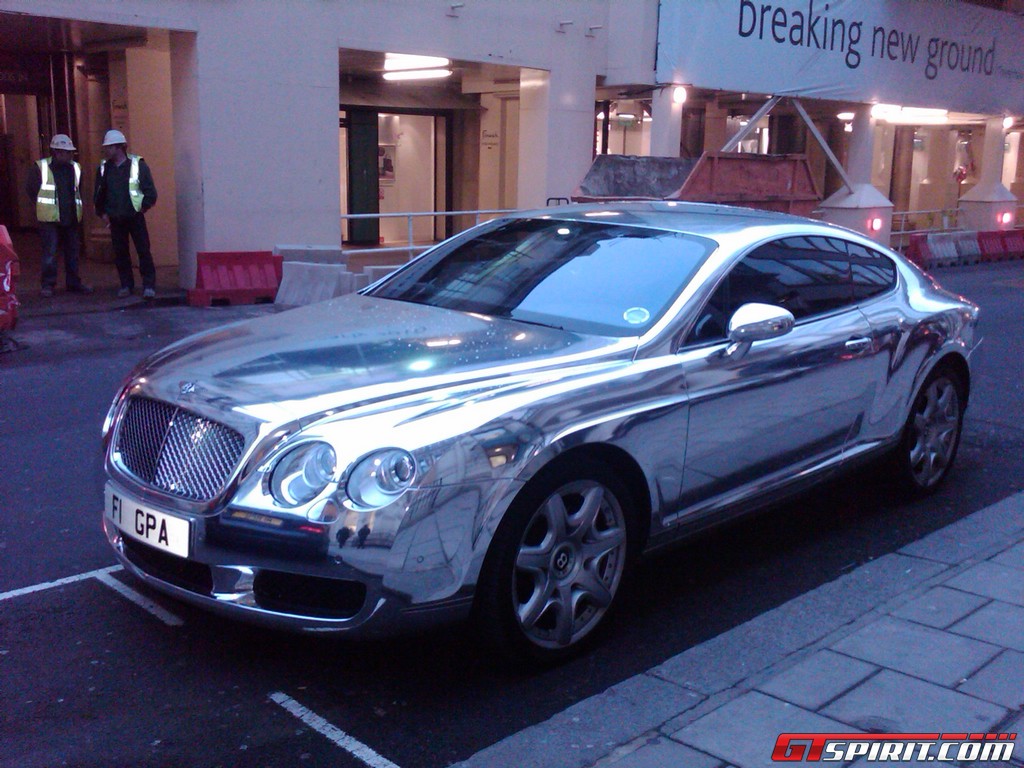 Overkill: Chrome Bentley Continental GT - GTspirit