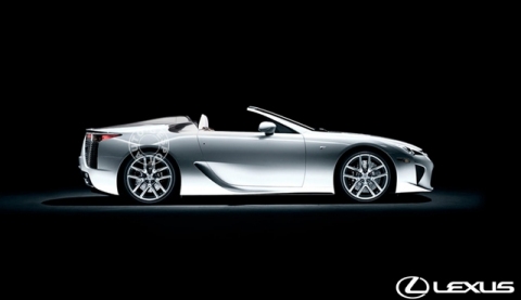 Rendering Lexus LF-A Roadster 01