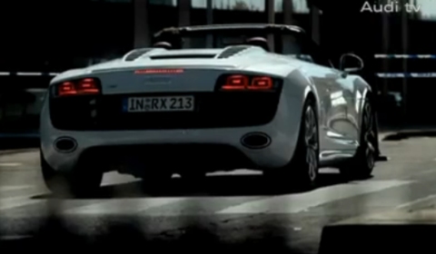 Video Audi R8 V10 Spyder Commercial 480x280