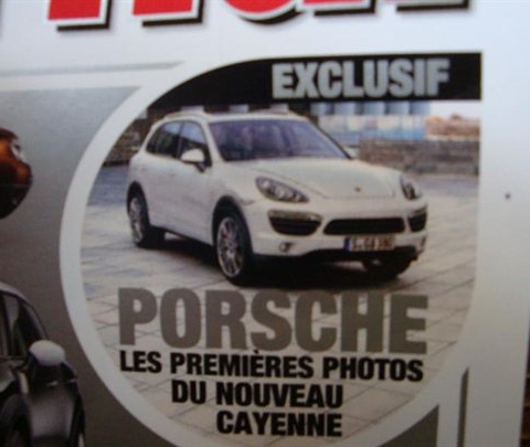 2011 Porsche Cayenne Scans Leak Out 01