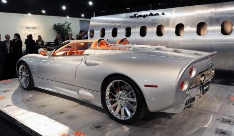 Spyker 8C at Galpin Dealership California