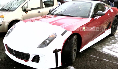 Ferrari 599 GTO Spy Shots