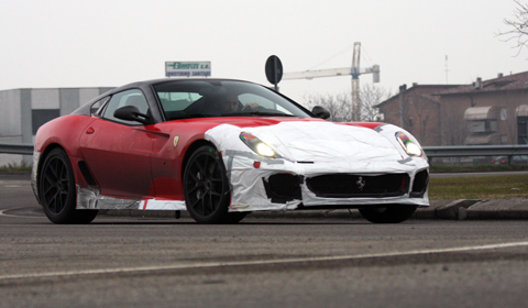 Spy Shots of Ferrari 599 GTO