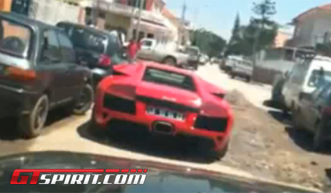 Lamborghini Murcielago LP640 in Africa