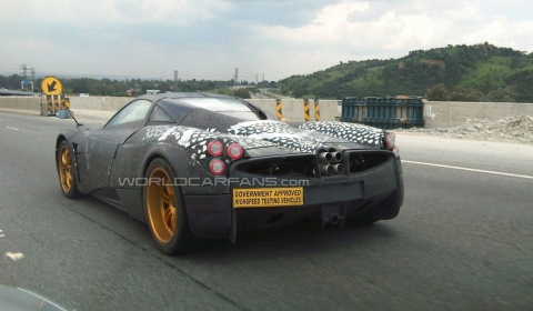 Spyshots: Two Pagani C9 Mules in South Africa 480x280