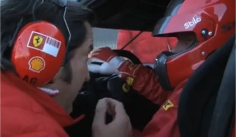 Video Ferrari 599XX Track release in Valencia 480x280