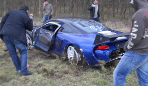 Car Crash 9ff GT9-R at Vmax Armageddon