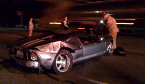 Car Crash Ford GT in Ohio US