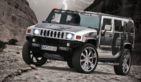 Chrome Hummer H2 by CFC