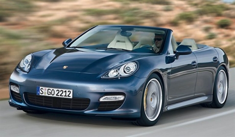 First Drawings of the Porsche Panamera Convertible
