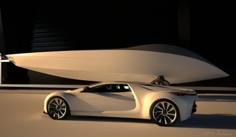 Saab Spyker 9+ Tribute Concept