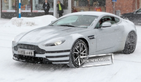 Spyshots 2011 Aston Martin V8 Vantage Facelift