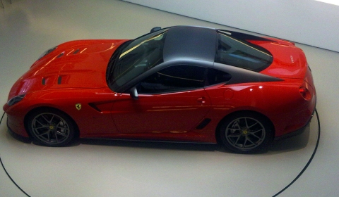 Spyshots First Uncovered Shots of the Ferrari 599 GTO 