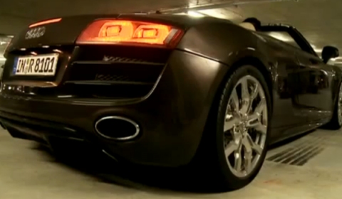 Video Audi R8 Spyder Driven Mattias Ekstrom