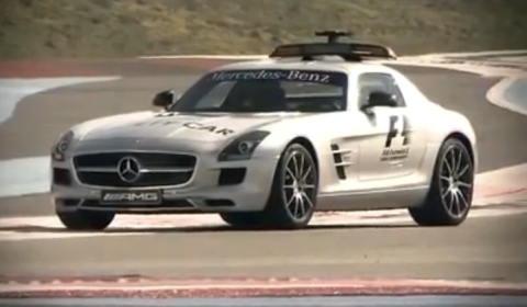 Video Mercedes SLS AMG F1 Safety Car