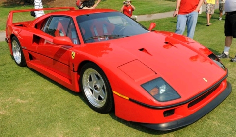 Ferrari F40 Reunion at 2010 Concorso Italiano