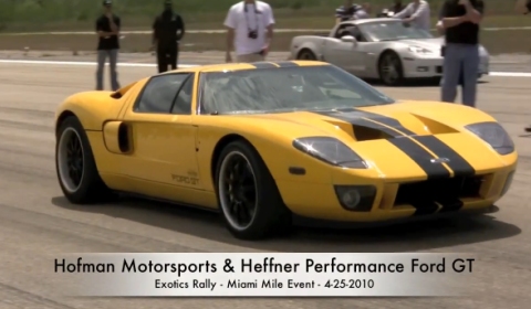 Heffner Twin Turbo Ford GT Standing Mile 266.90mph
