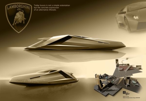 Mauro Lecchi's Lamborghini Yacht Concept 04