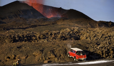Top Gear Caught Filming on Active Volcano