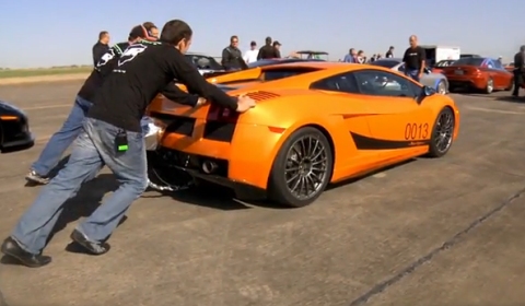 Underground Racing 250 MPH Twin-Turbo Lamborghini at the Texas Mile