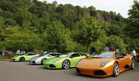 BullFest 2010 Lamborghini's